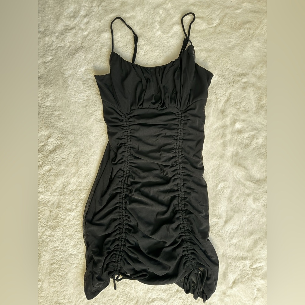 cute adjustable mini dress